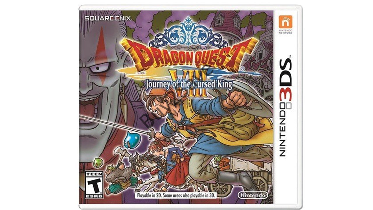 Dragon Quest Viii Journey Of The Cursed King Nintendo 3ds Brand New Sealed