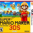 Super Mario Maker for Nintendo 3DS | Brand New | Sealed