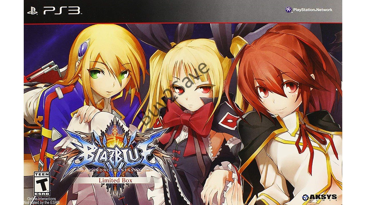 BlazBlue: Chrono Phantasma Limited Edition - PlayStation 3 | Brand New | Sealed
