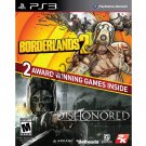The Borderlands 2 & Dishonored Bundle - PlayStation 3 | Brand New | Sealed