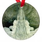 Edmund Dulac Snow Queen Porcelain Ornaments