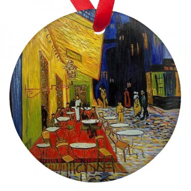 Vincent Van Gogh Art Cafe Porcelain Ornaments