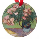 Vincent Van Gogh Art Vase of Roses Porcelain Ornaments