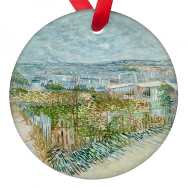 Vincent Van Gogh Art Landscape Porcelain Ornaments