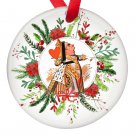 Alice in Wonderland  Red Queen Single Sided Porcelain Ornaments