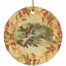 Alice in Wonderland Cheshire Cat  Single Sided Porcelain Ornaments