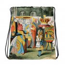 Custom Made Alice in Wonderland Red Queen  Drawstring bag, Backpack