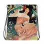 Custom Made Alphonse Mucha Art  Drawstring bag, Backpack