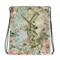 Custom Made Alice in Wonderland Drawstring bag, Backpack