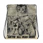 Custom Made Alice in Wonderland Drawstring bag, Backpack