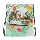 Custom Made Alice in Wonderland Drawstring bag, Backpack