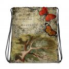 Custom Made Alice in Wonderland Drawstring bag, Backpack