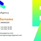 Pre-Designed 2x3.5 Business Cards #27