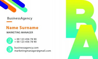 Pre-Designed 2x3.5 Business Cards #27