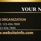 Pre-Designed 2x3.5 Business Cards #21