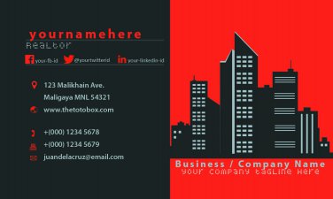 Pre-Designed 2x3.5 Business Cards #19