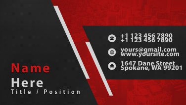 Pre-Designed 2x3.5 Business Cards #8