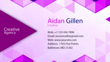 Pre-Designed 2x3.5 Business Cards #6