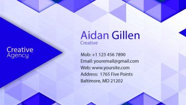 Pre-Designed 2x3.5 Business Cards #4