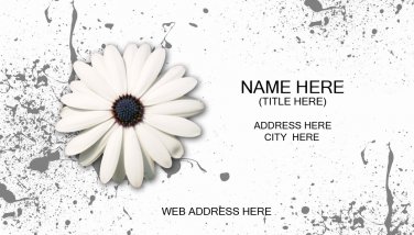 Pre-Designed 2x3.5 Business Cards #3