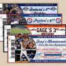 2x6 4/4 2-side tickekets graphic design.