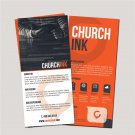 3x8 4/4 2-side rack cards graphic design.