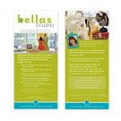 >3.5x8.5 4/0 1-side flyers/postcards graphic design.