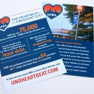 6X12 4/0 1-side flyers/postcards graphic design.