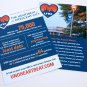 6X12 4/0 1-side flyers/postcards graphic design.