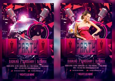 6x8 4/4 2-side flyers/postcards graphic design.