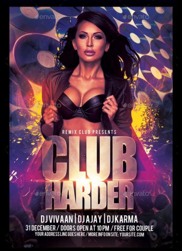 3x4 4/0 1-side flyers/postcards graphic design.