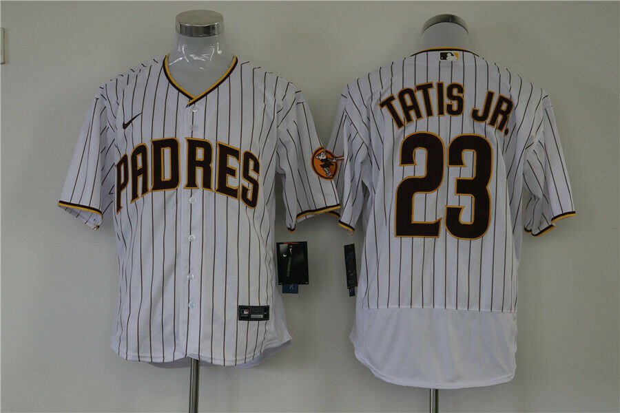 Men's Padres #23 Fernando Tatis Jr Jersey All Color Stitched White