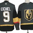 Men's & Adult Vegas Golden Knights #9 Jack Eichel Grey Home Authentic Stitched Hockey Jersey
