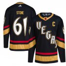 Men's & Adult Vegas Golden Knights #61 Mark Stone Black Reverse Retro Stitched Hockey Jersey