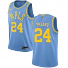 Men's & Adult Lakers #24 Kobe Bryant Royal Blue Swingman Hardwood Classics Jersey