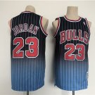 Men's & Adult Chicago Bulls #23 Michael Jordan Balck Throwback Stitched basketball Jersey