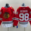 Men's & Adult Chicago Blackhawks Connor Bedard #98 Stitched Red Hockey Jersey S-3XL
