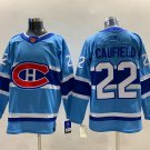 Men's & Adult Montreal Canadiens Cole Caufield #22 Stitched Hockey Jersey S-3XL