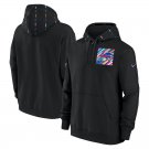 Pullover Hoodie Men's Buffalo Bills  2023 Salute to Service Black Color
