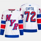 Men's New York Rangers #72 Filip Chytil White 2024 Stadium Series Stitched Jersey