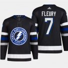 Men's Tampa Bay Lightning #7 Haydn Fleury Black Alternate Premier Breakaway Stitched Jersey