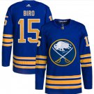Men's Buffalo Sabres #15 Brandon Biro Blue Stitched Jersey