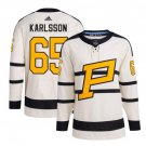 Men's Pittsburgh Penguins #65 Erik Karlsson Cream 2024 Winter Classic Stitched Jersey