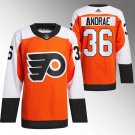 Men's Philadelphia Flyers #36 Emil Andrae 2024 Orange Stitched Jersey