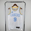 Men's Los Angeles Lakers Basketball #9 James Jr. 2024 Swingman White Jersey