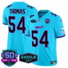 Men's Zach Thomas 54 Dolphins Miami Vice Aqua Vapor Limited Jersey