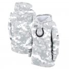 Women's Pullover Hoodie Indianapolis Colts Salute to Service 2024 Arctic Camo XS-2XL