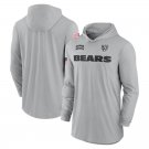 Men's Pullover Hoodie Chicago Bears Salute to Service 2024 Club Fleece Gray Color S-3XL