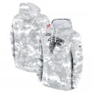 Men's Pullover Hoodie Atlanta Falcons Salute to Service 2024 Club Fleece Arctic Camo S-3XL