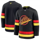 Men's Vancouver Canucks Blank 2024-25 Black Alternate Stitched Hockey Jersey S-3XL